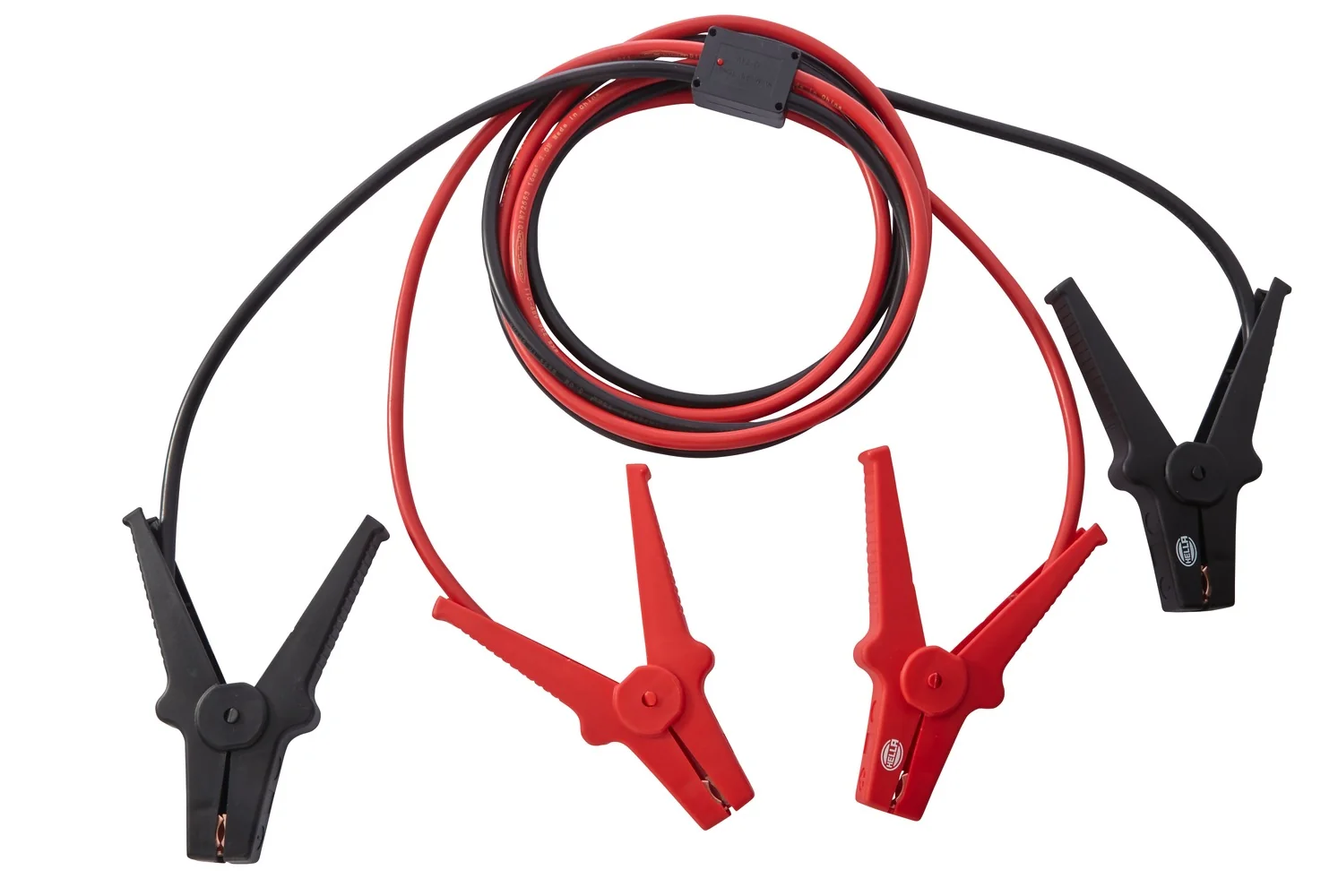 HELLA - 8KS 236 689-011 - Starthilfekabel, 12/24V, 220A, 3m, mit Überspannungsschutz/mit Aufbewahrungs