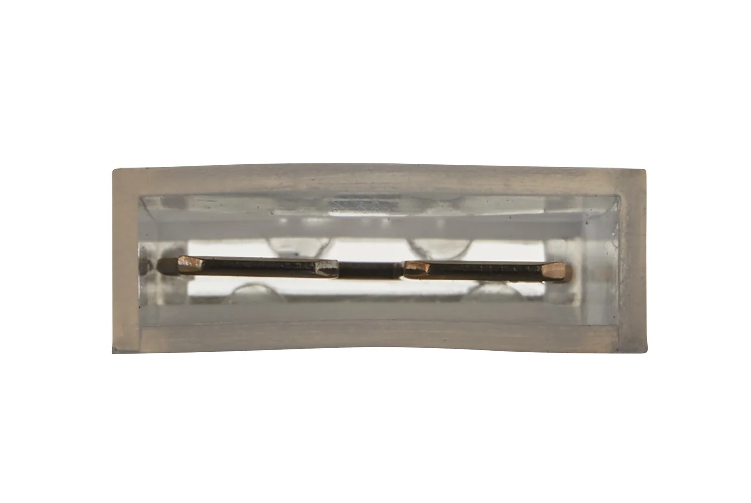 HELLA - 8KV 003 124-811 - Leitungsverbinder, 4-polig, transparent, 6.35mm², Länge: 50mm, Messing, Me