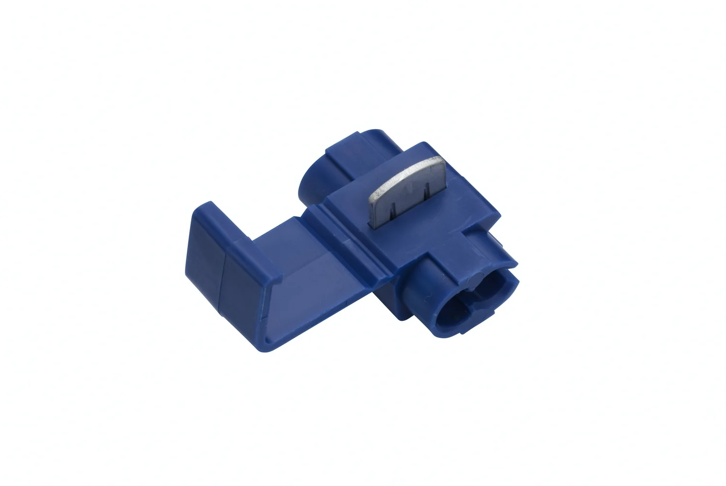 HELLA - 8KV 705 123-813 - Leitungsverbinder, blau, 0.8mm², 2.0mm², Länge: 26.8mm, Messing, Menge: 5