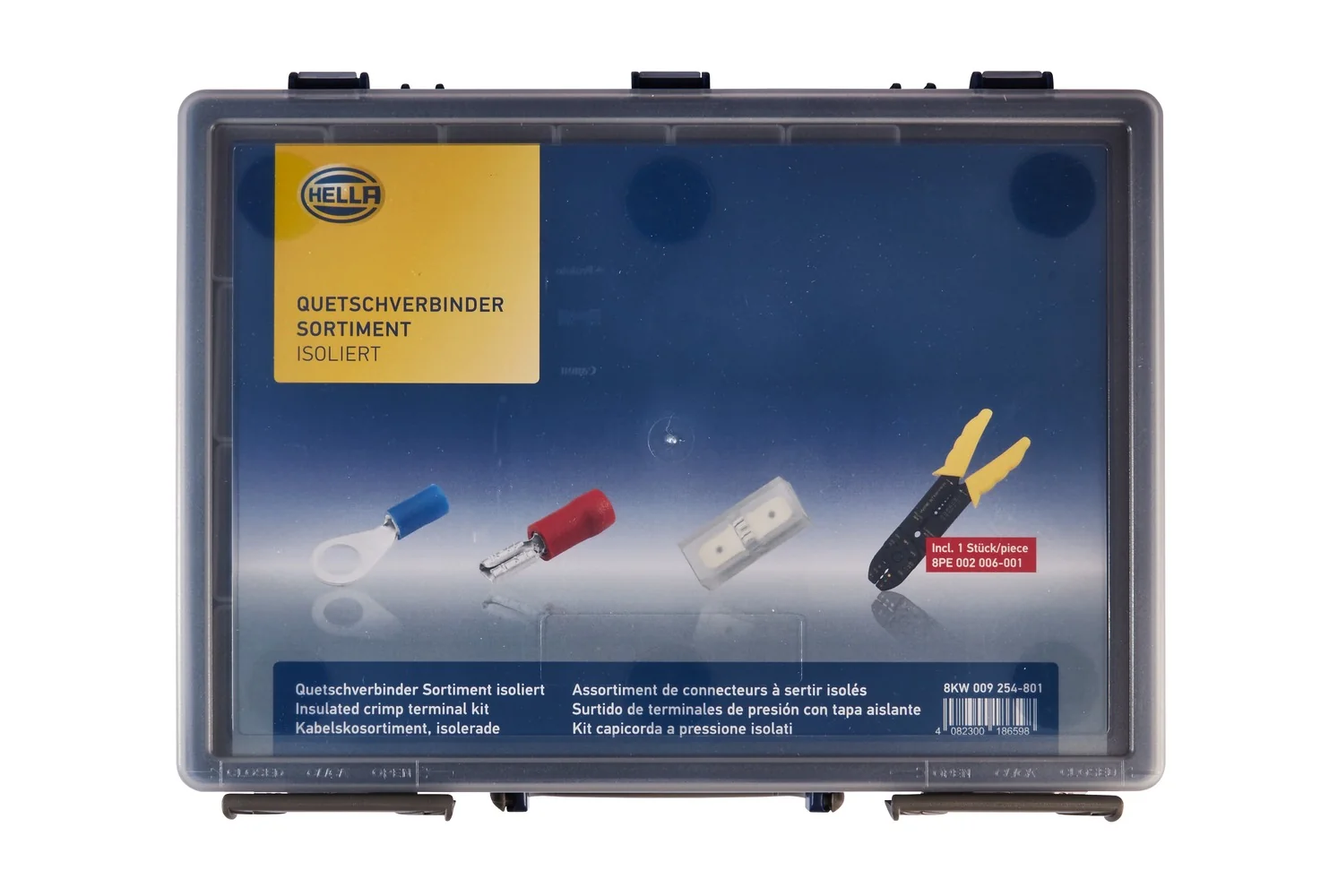 HELLA - 8KW 009 254-801 - Leitungsverbindersatz, 0.5mm², 6mm², Menge: 400