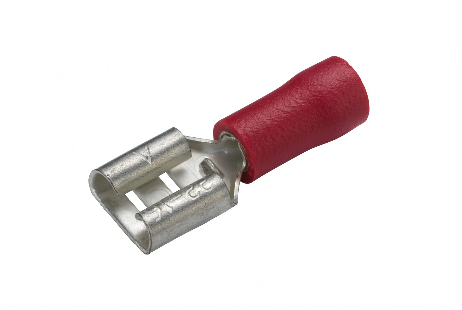 HELLA - 8KW 044 036-812 - Leitungsverbinder, rot, 0.5mm², 1.0mm², Länge: 20.8mm, Messing, Menge: 15