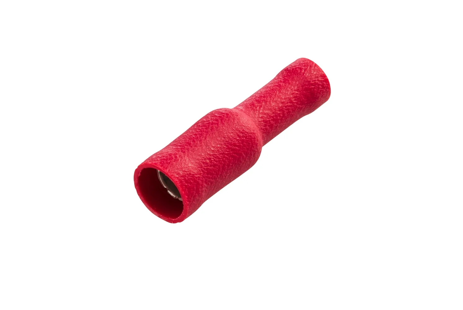 HELLA - 8KW 045 145-812 - Leitungsverbinder, rot, 0.5mm², 1.0mm², Länge: 24.5mm, Ø: 4mm, Messing, M
