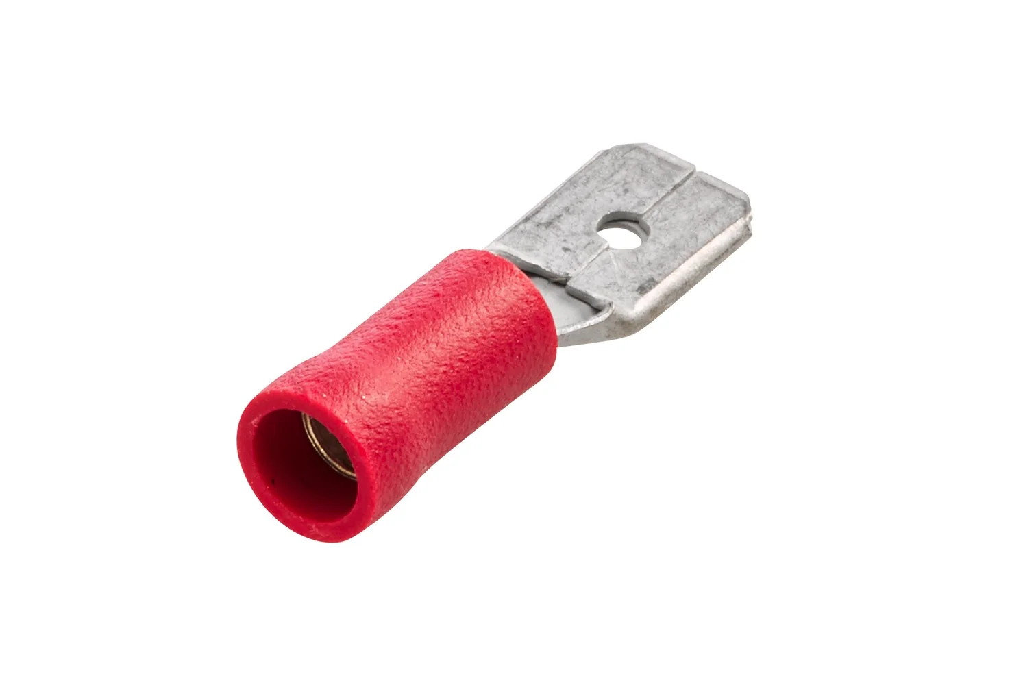 HELLA - 8KW 702 796-811 - Leitungsverbinder, rot, 0.5mm², 1.0mm², 6,3 x 0,8, Set, Menge: 10