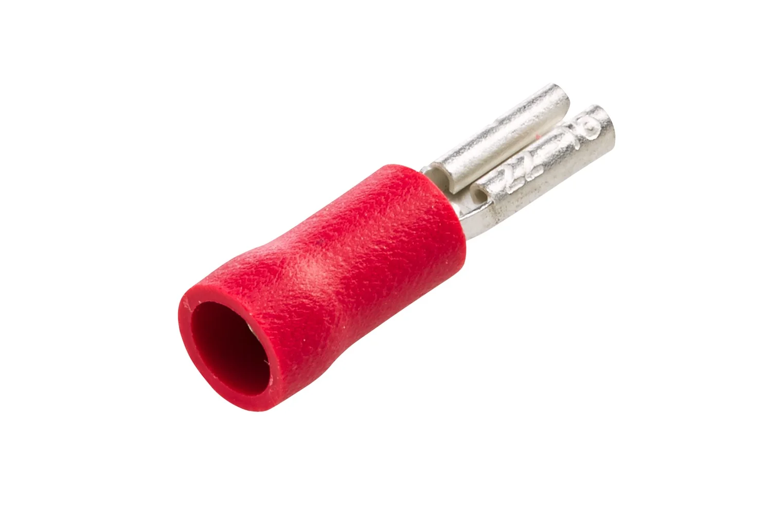 HELLA - 8KW 705 393-812 - Leitungsverbinder, rot, 0.5mm², 1.0mm², Länge: 18.7mm, Messing, Menge: 10