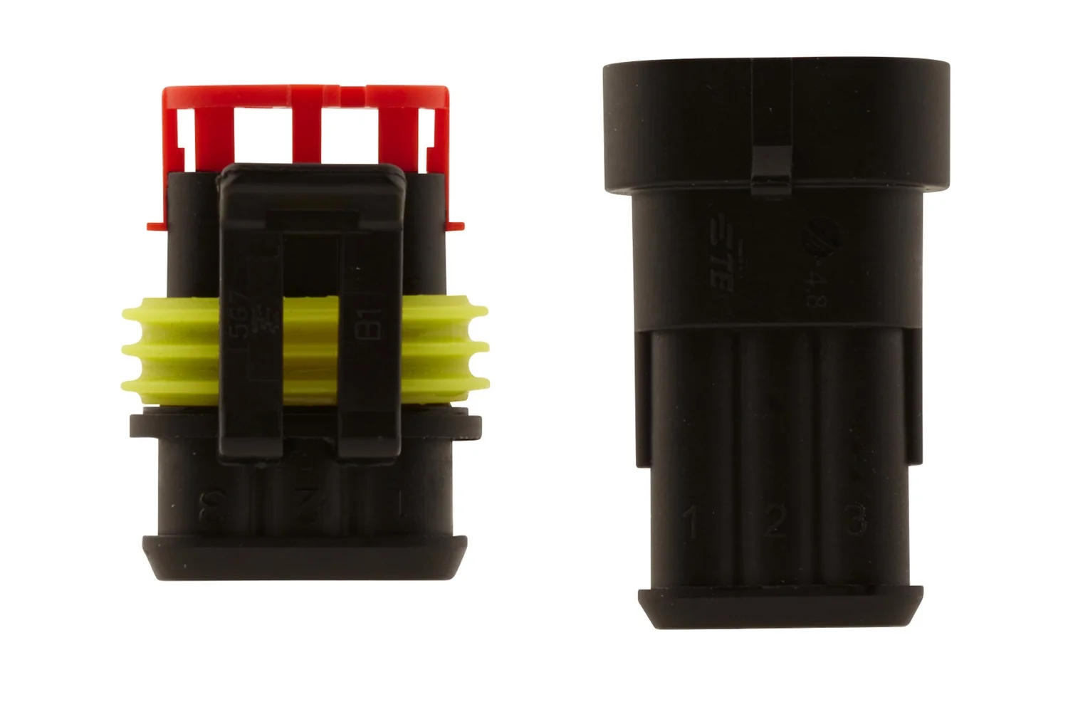 HELLA - 8KW 744 807-801 - Leitungsverbinder, 3-polig, 0.75mm², 2.5mm², Menge: 1