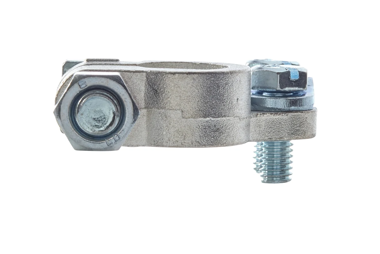 HELLA - 8KX 043 021-031 - Batteriepolklemme, für Minuspol/Gussteil, Batteriepol-Ø: 15.9mm, Menge: 1