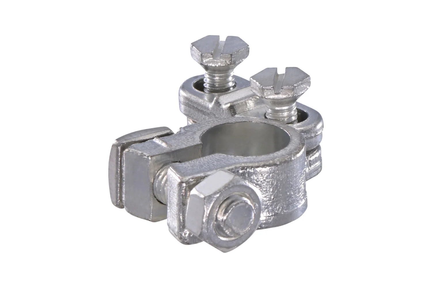 HELLA - 8KX 043 021-042 - Batteriepolklemme, für Minuspol/Pressteil, Batteriepol-Ø: 15.9mm, DIN/ISO: 72