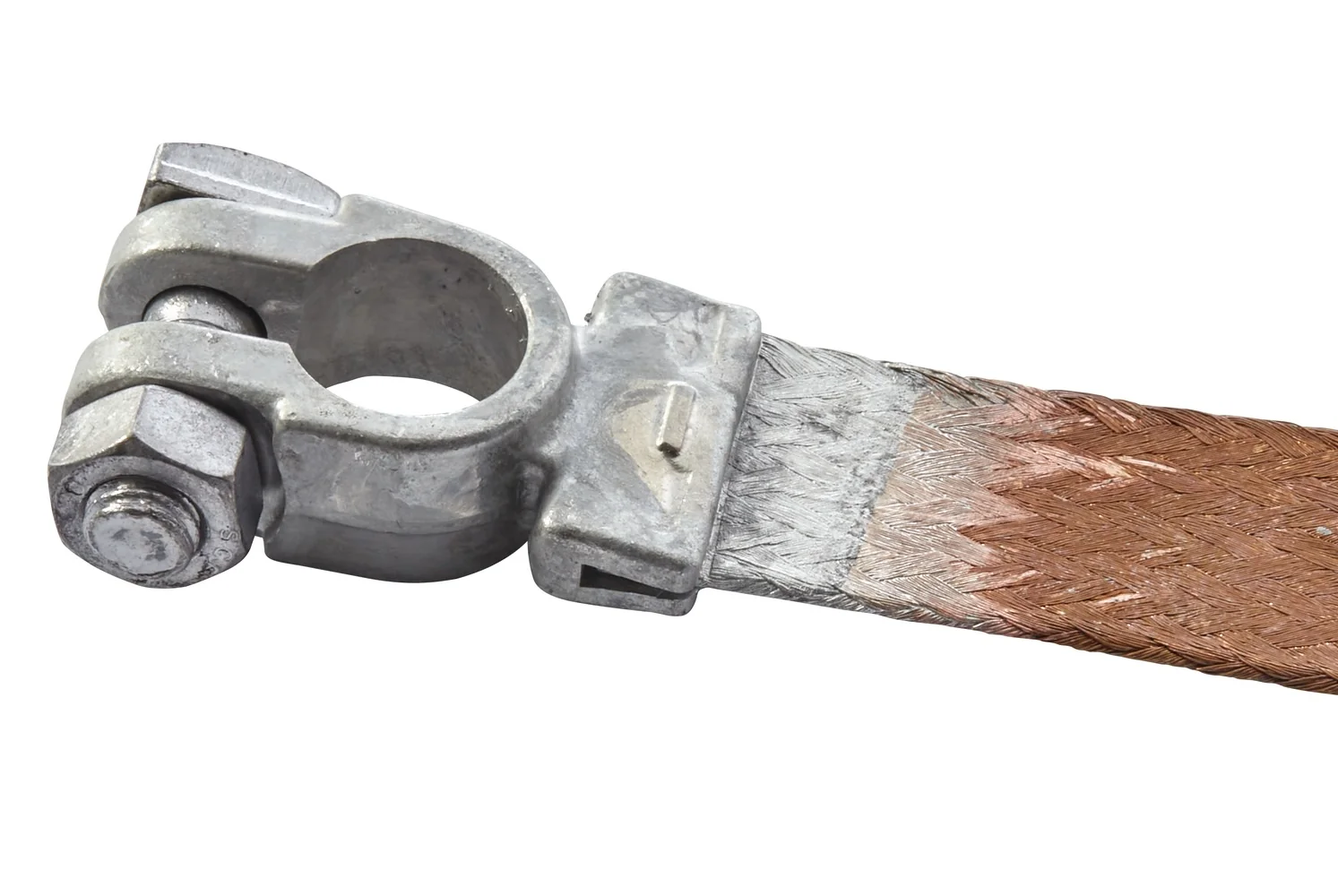 HELLA - 8KX 091 395-001 - Masseband, für Minuspol, Batteriepol-Ø: 15.9mm, 21.2mm², Menge: 10