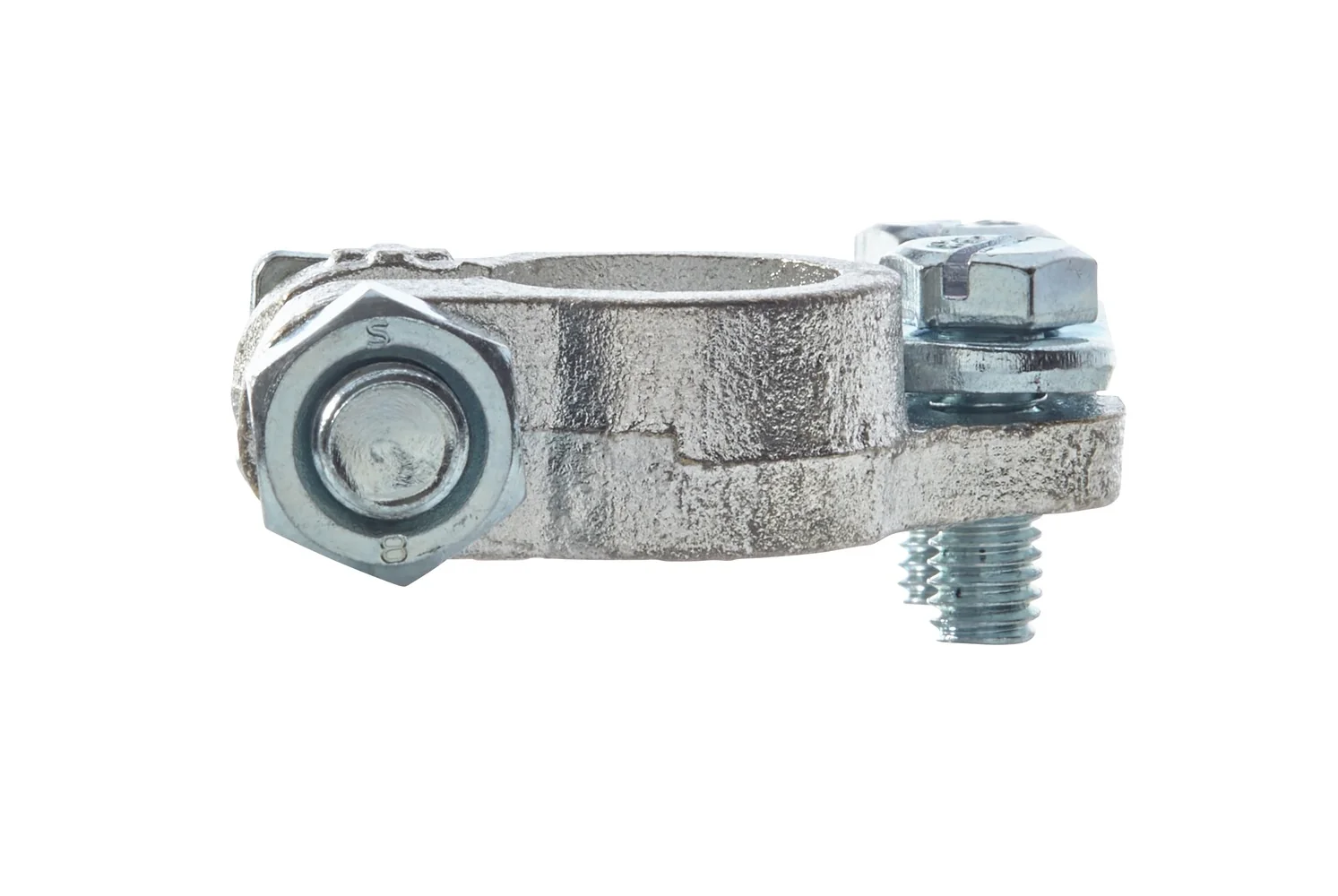 HELLA - 8KX 091 451-031 - Batteriepolklemme, für Pluspol/Gussteil, Batteriepol-Ø: 17.5mm, Menge: 1