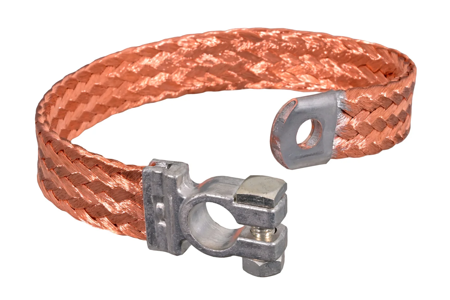 HELLA - 8KX 719 757-442 - Masseband, für Minuspol, Batteriepol-Ø: 15.9mm, 50mm², Menge: 10