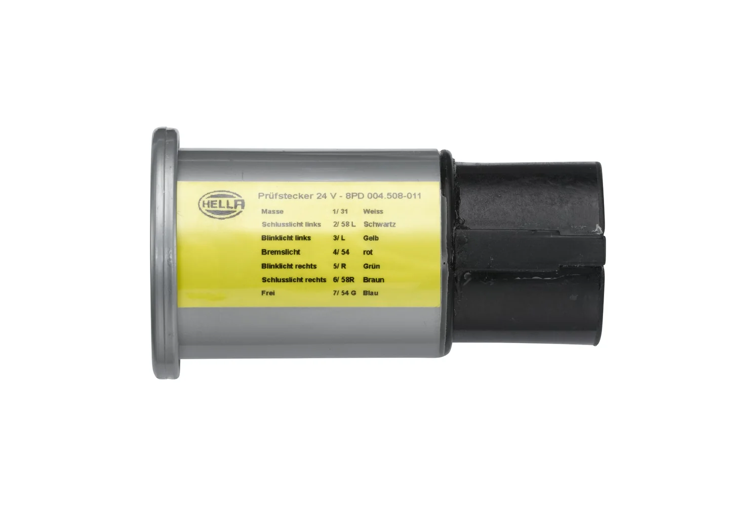 HELLA - 8PD 004 508-011 - Prüfgerät, Anhängersteckdose, 24V