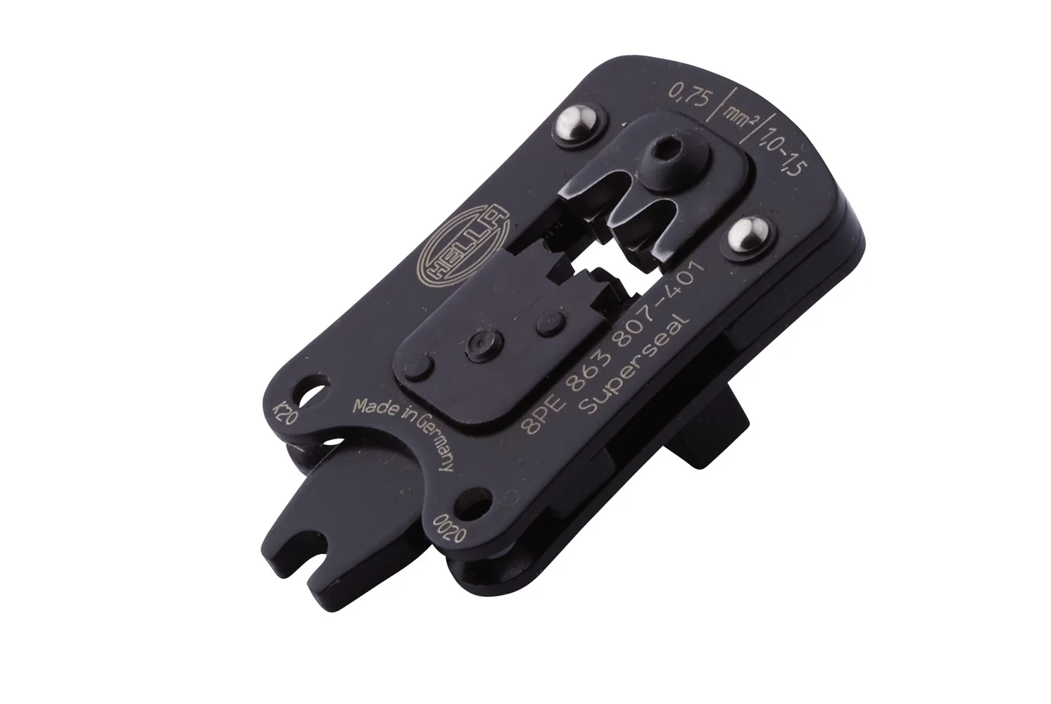 HELLA - 8PE 863 807-401 - Crimpzangeneinsatz, Metall, schwarz