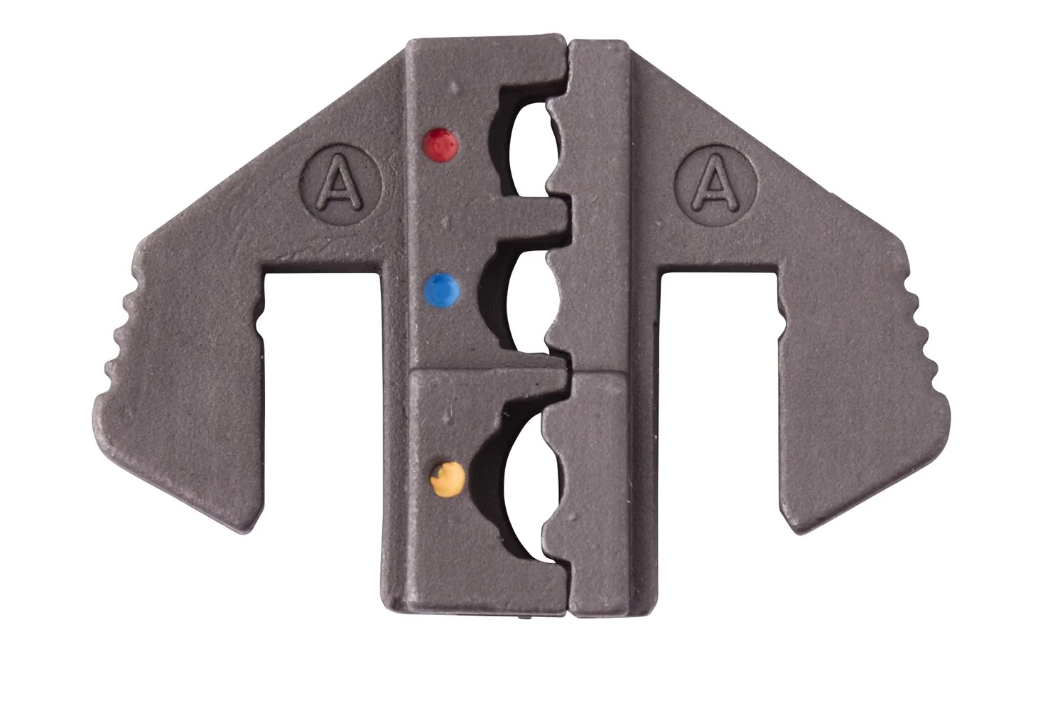 HELLA - 8PE 863 807-411 - Crimpzangeneinsatz, Metall, grau, Ø von: 0.5mm, Ø bis: 6.0mm