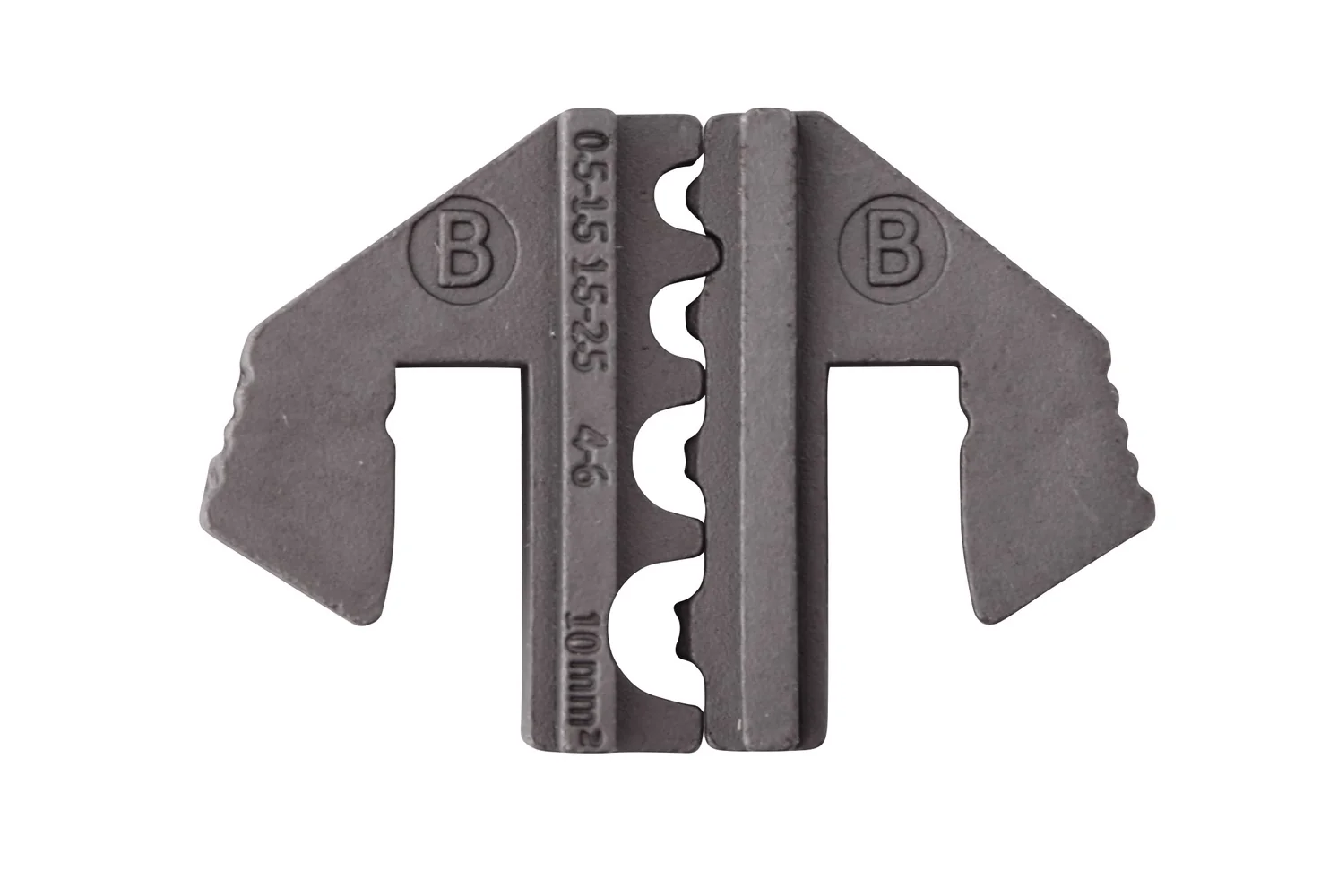 HELLA - 8PE 863 807-421 - Crimpzangeneinsatz, Metall, grau, Ø von: 1.5mm, Ø bis: 10.0mm