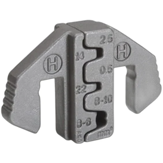 HELLA - 8PE 863 807-461 - Crimpzangeneinsatz, Metall, grau, Ø von: 0.5mm, Ø bis: 10.0mm