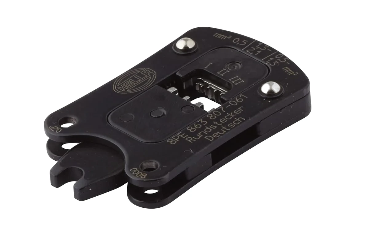 HELLA - 8PE 863 807-461 - Crimpzangeneinsatz, Metall, grau, Ø von: 0.5mm, Ø bis: 10.0mm