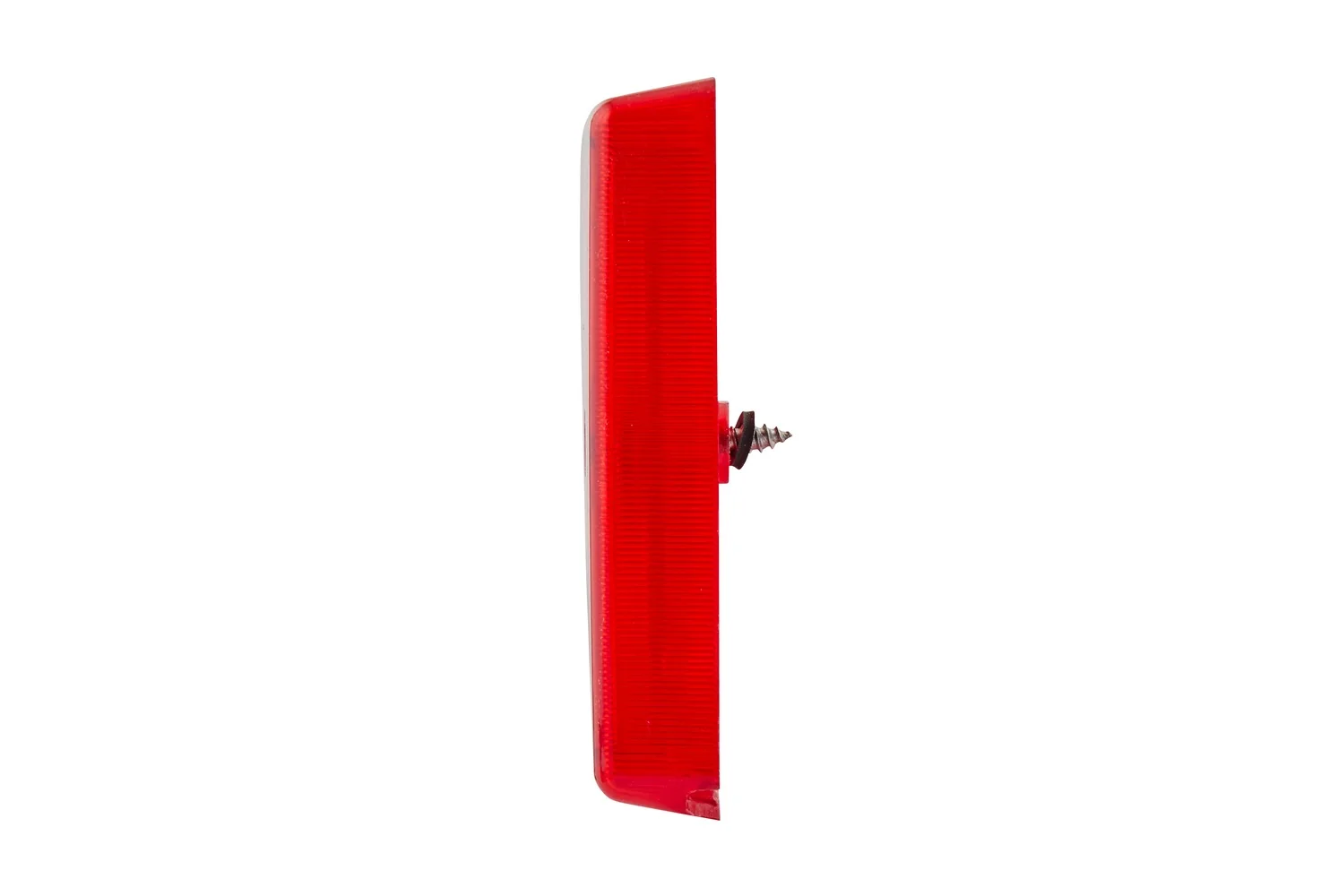 HELLA - 8RA 003 734-101 - Rückstrahler, Lichtscheibenfarbe: rot, rechteckig, Schraubanschluss/Anbau