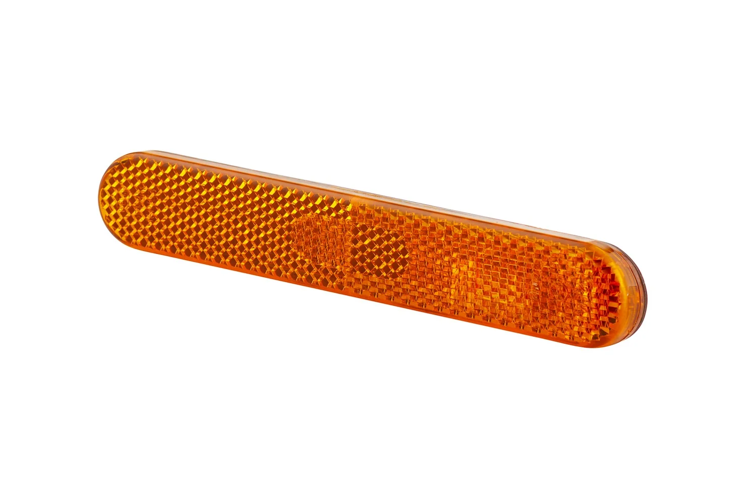 HELLA - 8RA 009 226-127 - Rückstrahler, Lichtscheibenfarbe: gelb (amber), oval, geklebt/Anbau