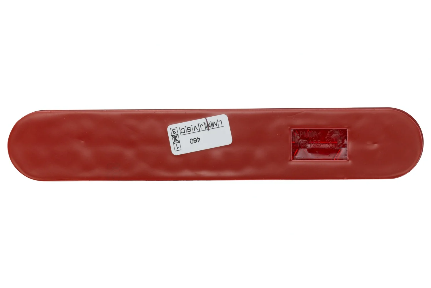 HELLA - 8RA 009 226-131 - Rückstrahler, Lichtscheibenfarbe: rot, oval, geklebt/Anbau