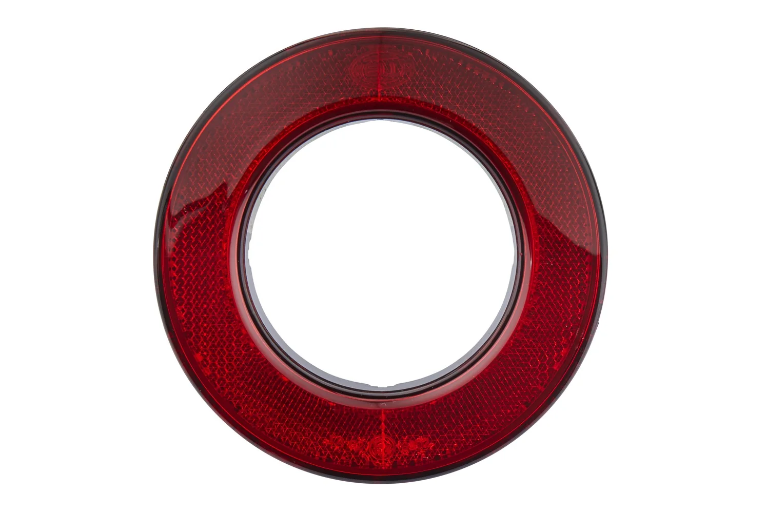 HELLA - 8RA 009 362-001 - Rückstrahler, Lichtscheibenfarbe: rot, Ringform, geschraubt