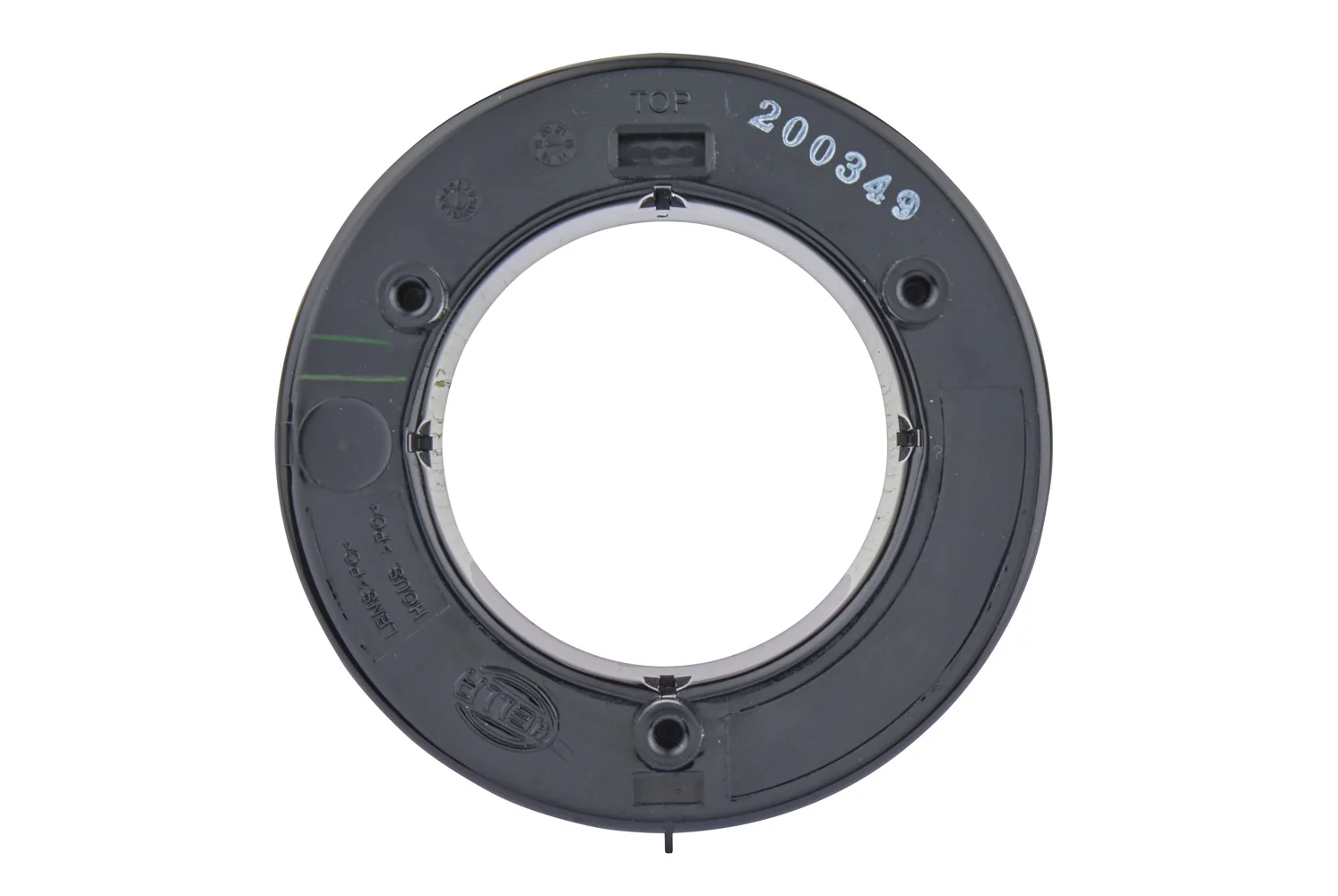 HELLA - 8RA 009 362-001 - Rückstrahler, Lichtscheibenfarbe: rot, Ringform, geschraubt