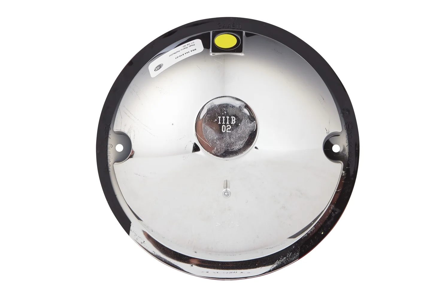 HELLA - 8RA 344 610-017 - Rückstrahler, Lichtscheibenfarbe: rot, rund, Schraubanschluss/Einbau