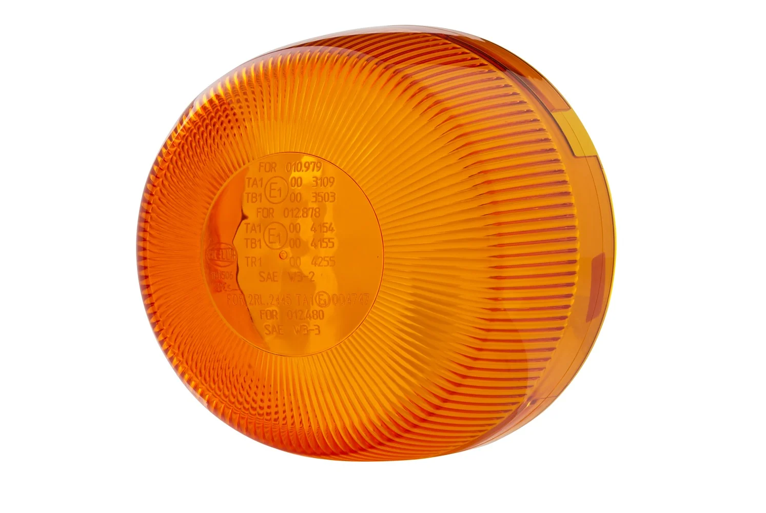 HELLA - 9EL 181 506-001 - Lichtscheibe, Rundumkennleuchte, RotaLED