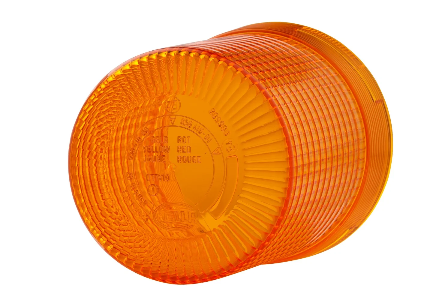 HELLA - 9EL 856 416-001 - Lichtscheibe, Rundumkennleuchte, gelb (amber)