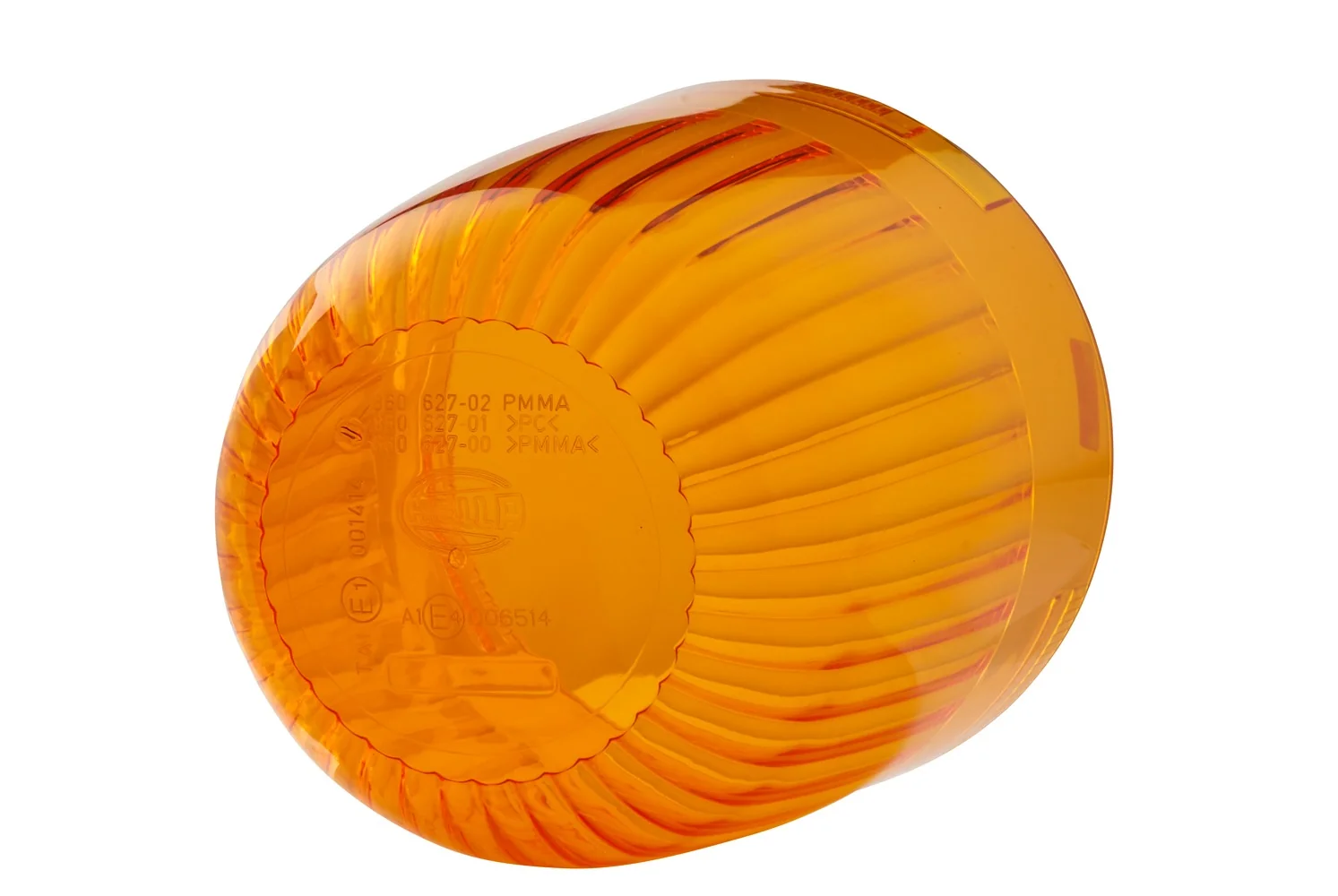 HELLA - 9EL 860 627-001 - Lichtscheibe, Rundumkennleuchte, gelb (amber)