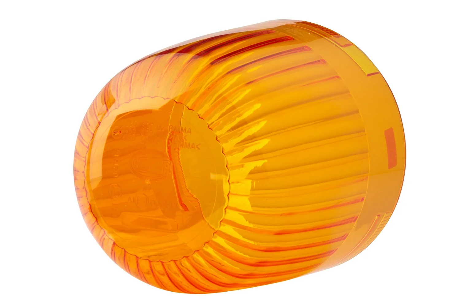 HELLA - 9EL 860 627-011 - Lichtscheibe, Rundumkennleuchte, gelb (amber)