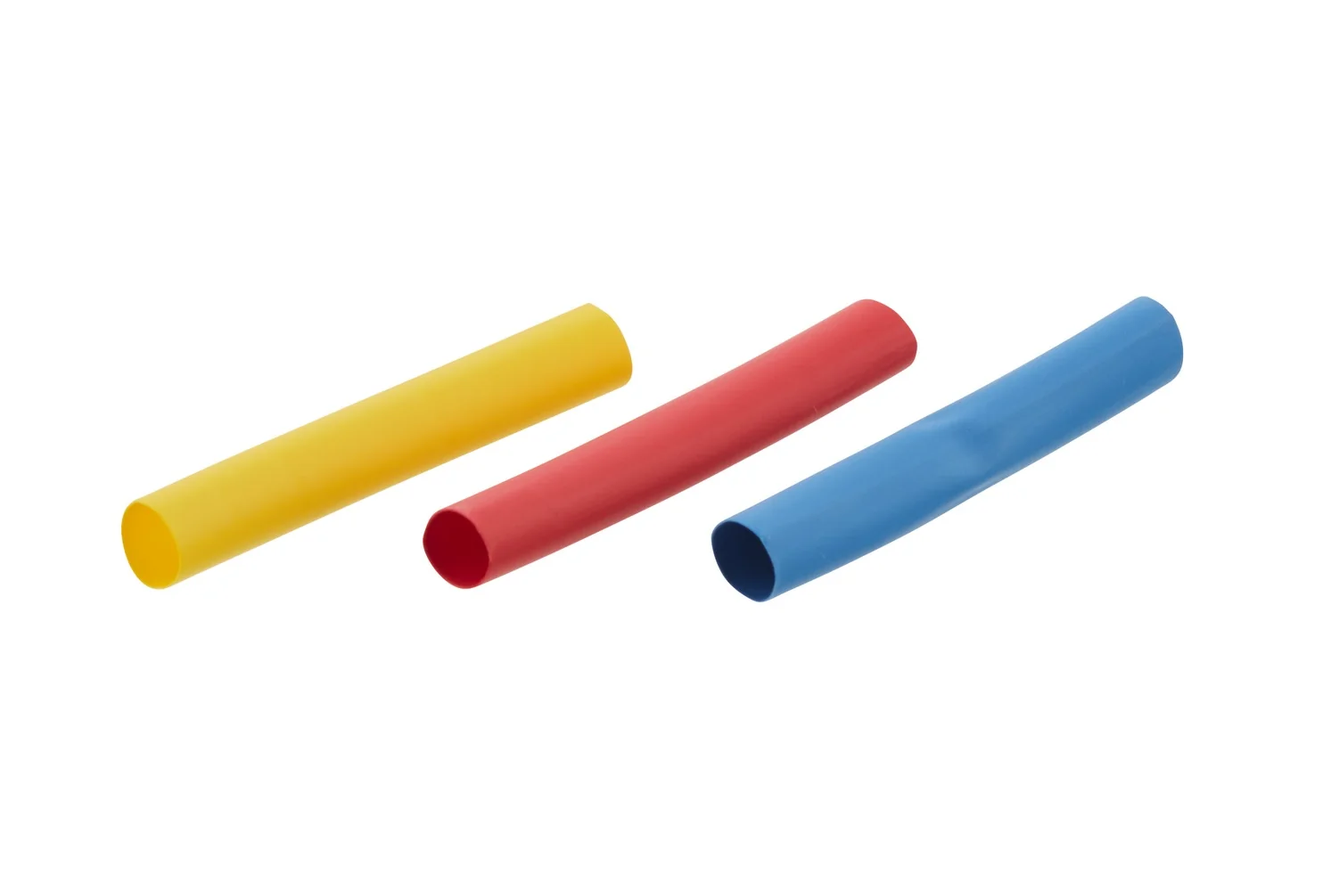 HELLA - 9MJ 178 458-062 - Wärmeschrumpfschlauch, 2:1, 6,5/3,0mm, 50mm, blau/rot/gelb (amber), Satz