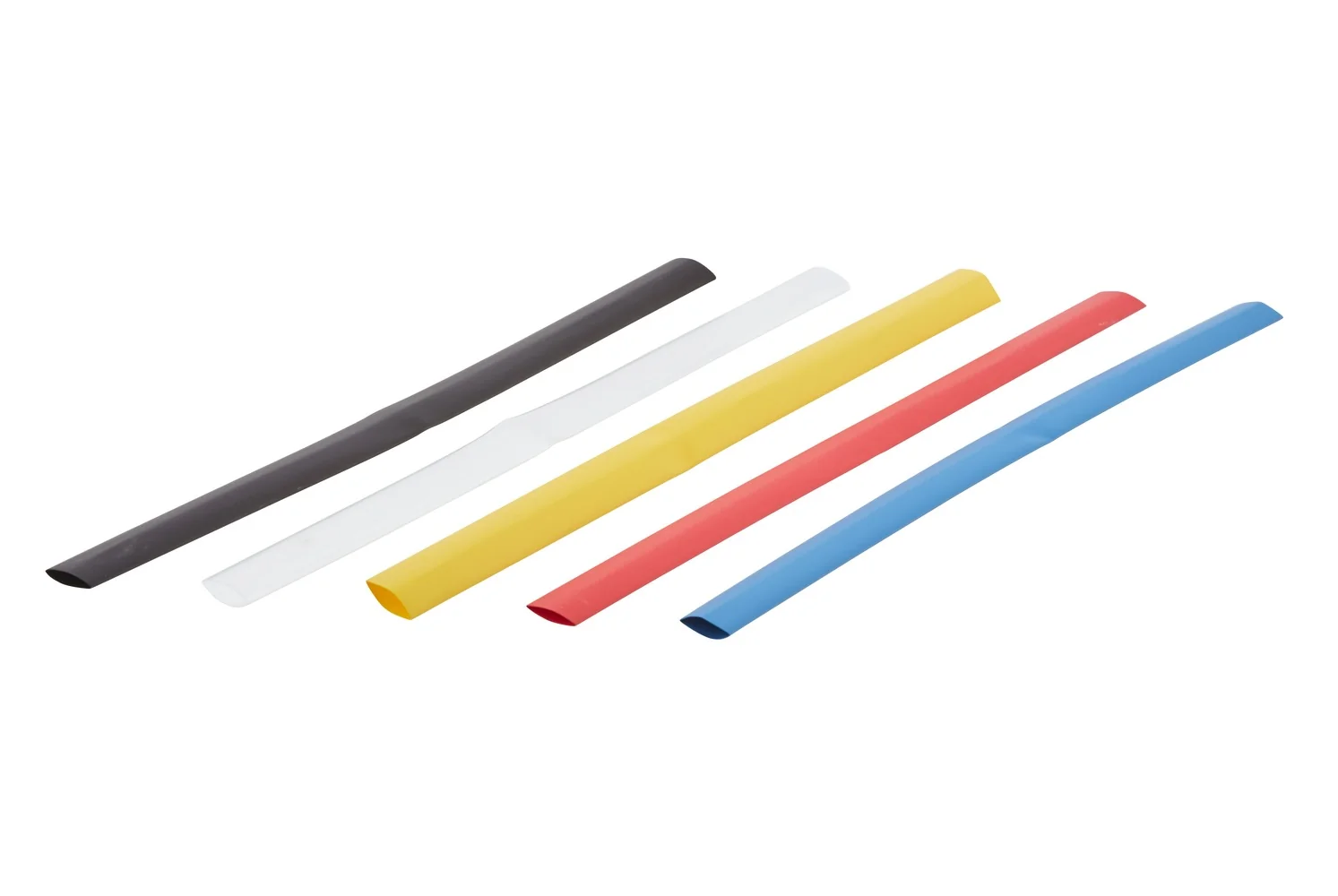 HELLA - 9MJ 178 458-112 - Wärmeschrumpfschlauch, 2:1, 9,5/4,8mm, 200mm, schwarz/blau/rot/transparent/g