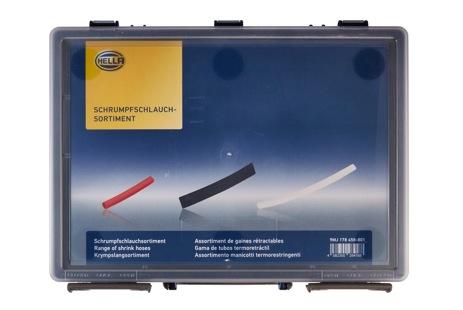 HELLA - 9MJ 178 458-801 - Wärmeschrumpfschlauch, 2:1, 2.5mm, schwarz, Set/Satz