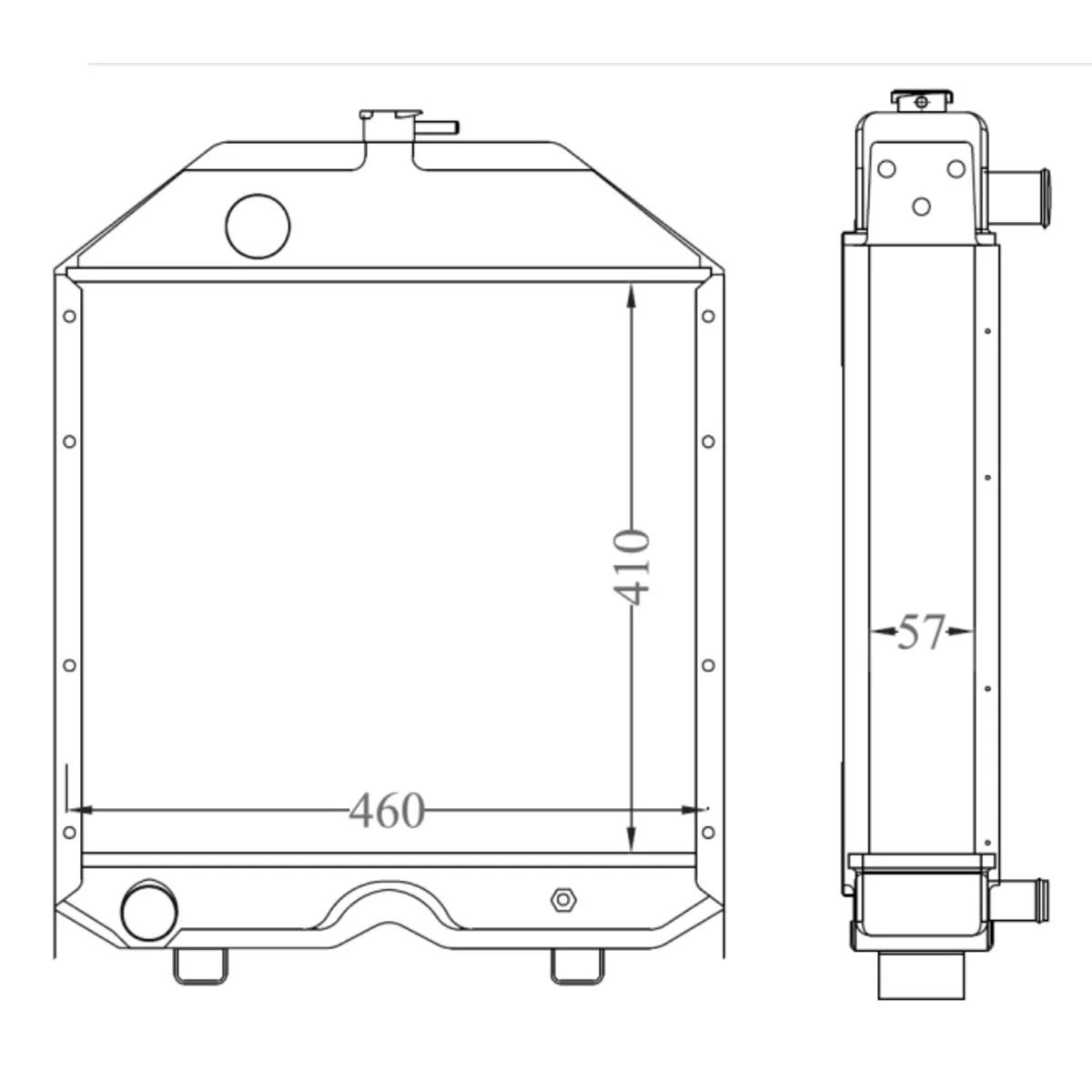 Nrf - 530003 - Kühler Motorkühlung
