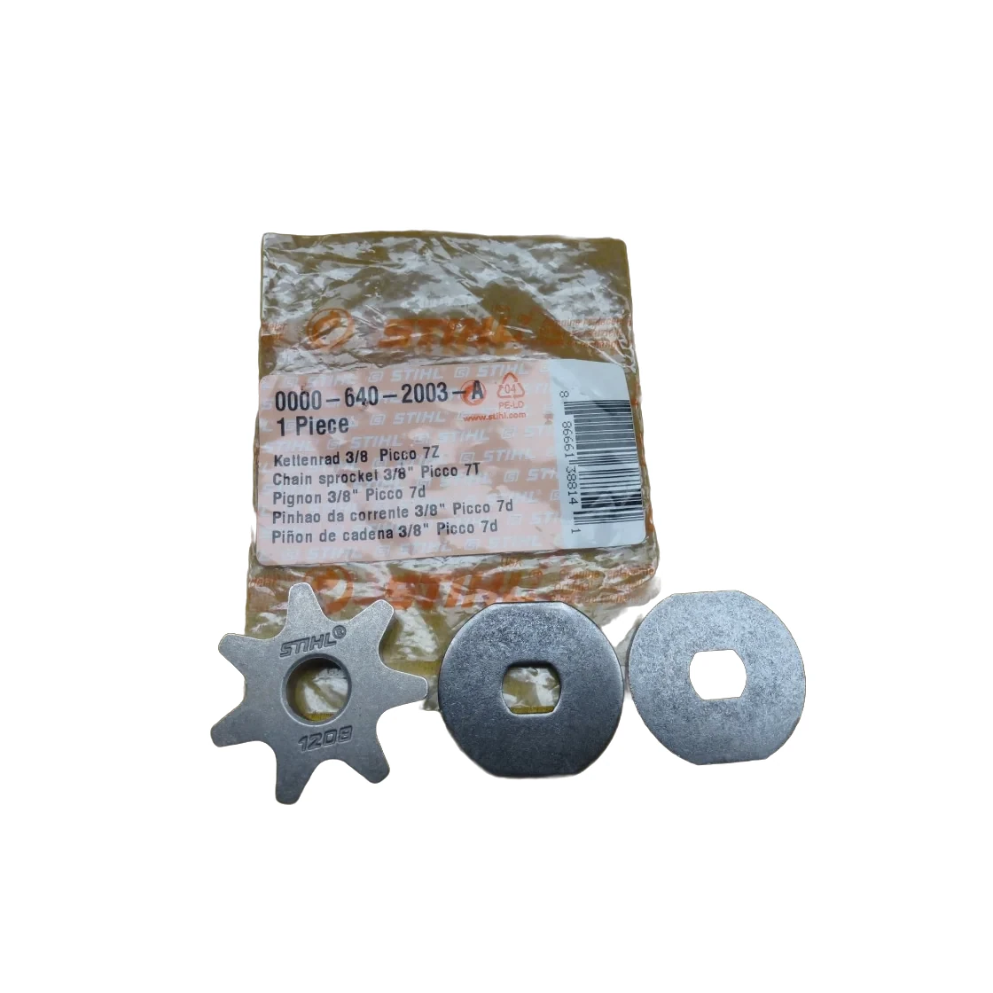 Stihl - 0000-640-2003 - Kettenritzel 3/8 Zoll P 7 Z