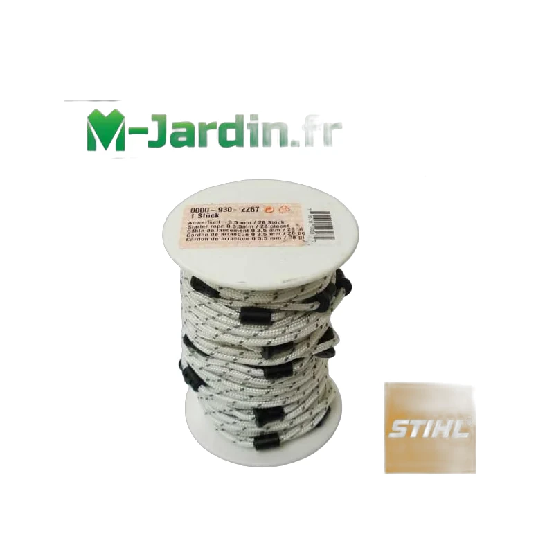 Stihl - 0000-930-2267 - Startvorrichtungsschnur, Durchmesser 3,5 mm