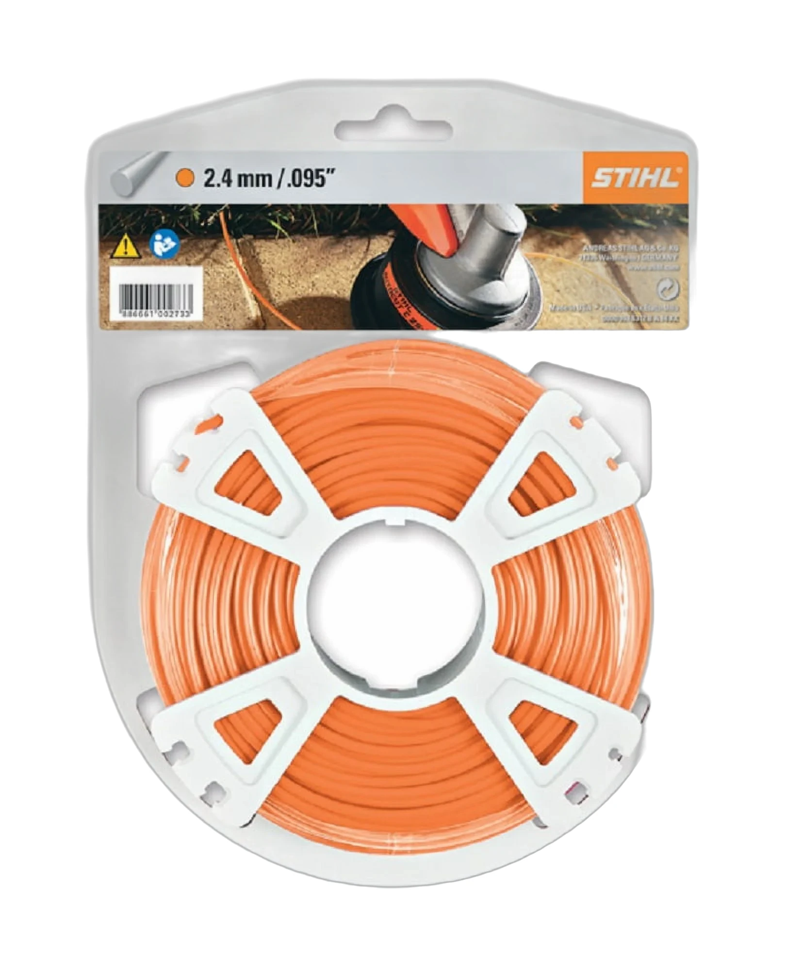 Stihl - 0000-930-2340 - Runde Linie Durchmesser 2,4 mm x 83,0 m