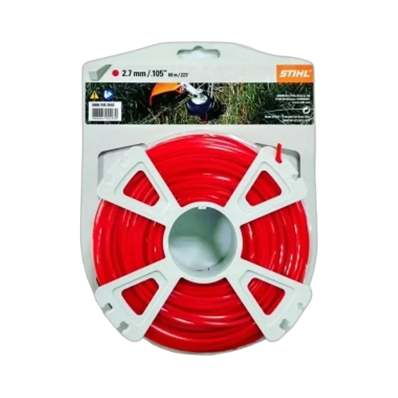 Stihl - 0000-930-2341 - Runde Linie Durchmesser 2,7 mm x 9,0 m Rot