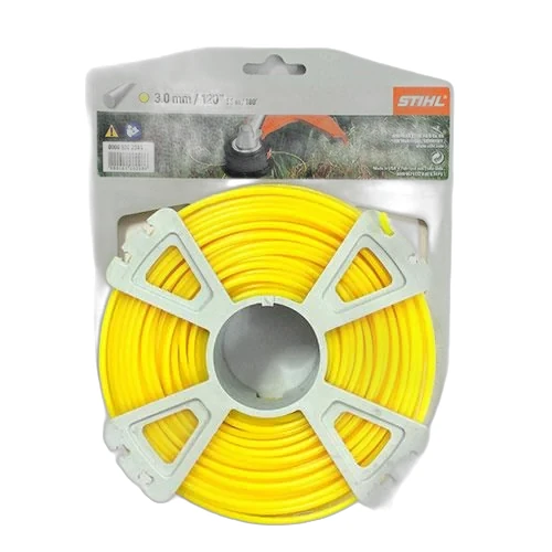 Stihl - 0000-930-2344 - Runde Schnur Durchmesser 3,0 mm x 53,0 m Gelb