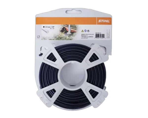 Stihl - 0000-930-2346 - Runde Schnur Durchmesser 3,3 mm x 19,0 m Schwarz
