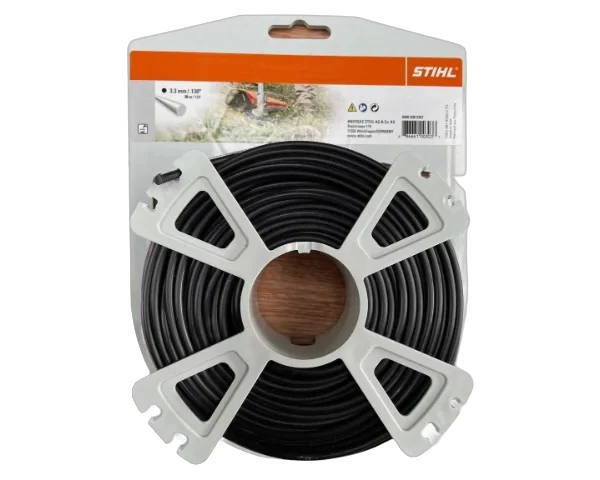 Stihl - 0000-930-2347 - Runde Schnur Durchmesser 3,3 mm x 38,0 m Schwarz