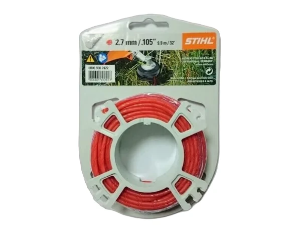 Stihl - 0000-930-2422 - Leise Runde Schnur Durchmesser 2,7 mm x 9,0 m
