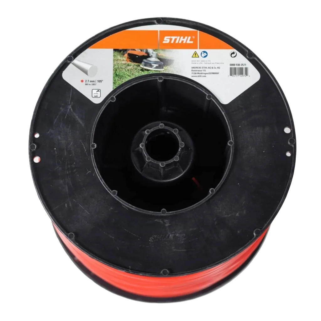 Stihl - 0000-930-2571 - Schneidende Runde Schnur Durchmesser 2,7 mm x 869,0 m