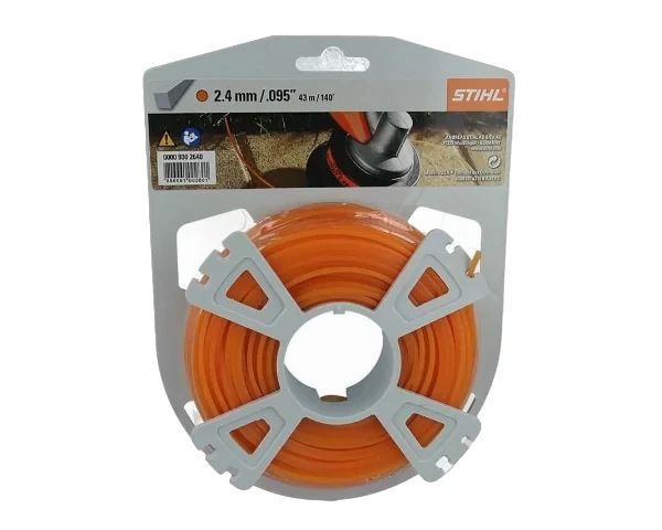Stihl - 0000-930-2640 - Eckige Linie Durchmesser 2,4 mm x 41,0 m