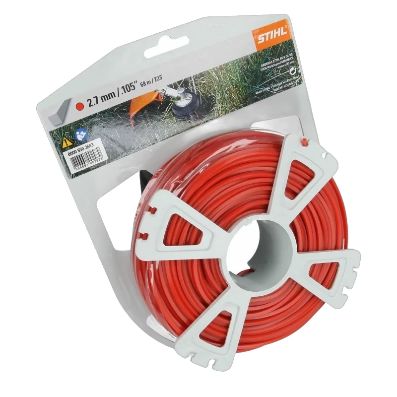 Stihl - 0000-930-2643 - Eckige Linie Durchmesser 2,7 mm x 65,0 m
