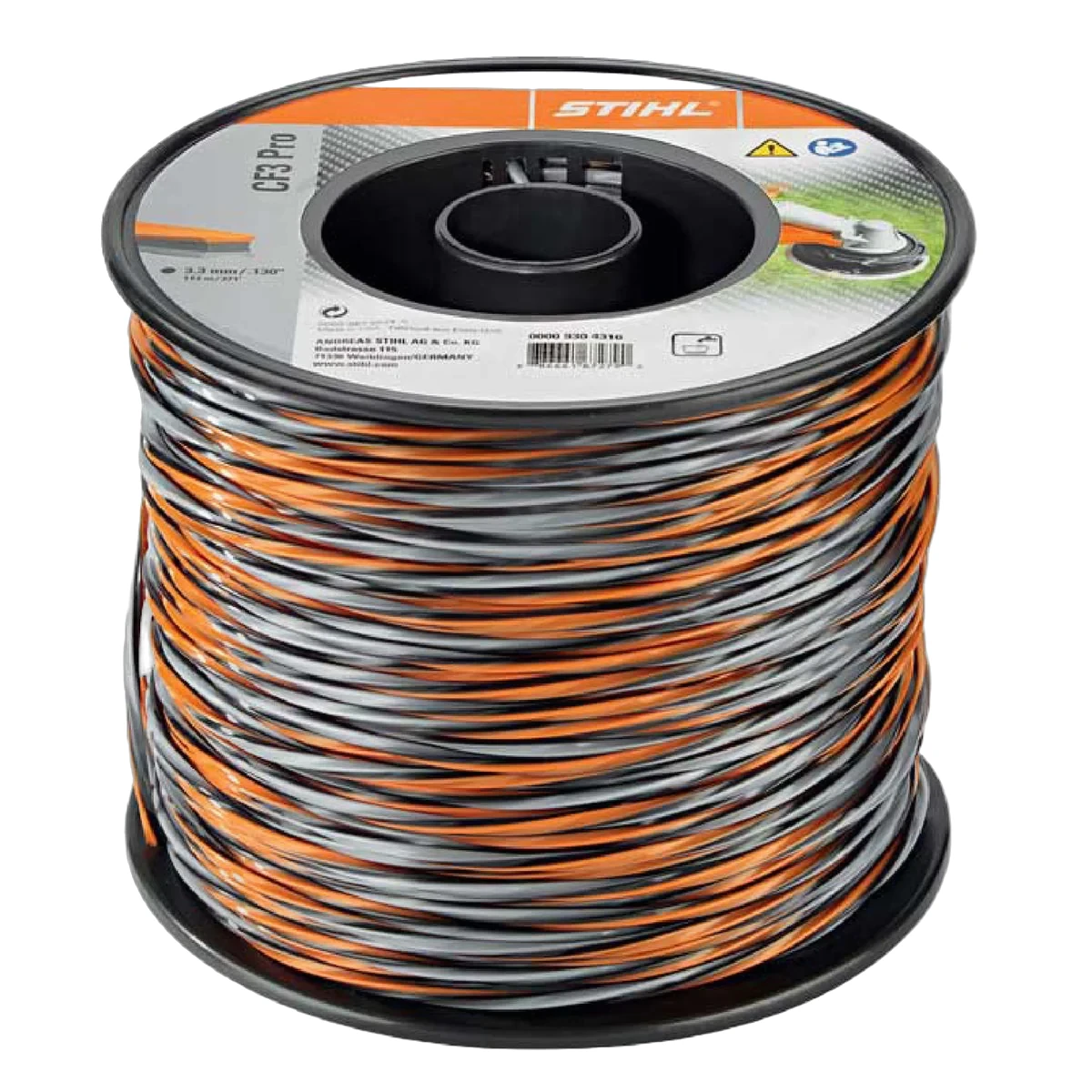 Stihl - 0000-930-4313 - Schneidfaden CF3 Pro Durchmesser 2,4 mm x 212,0 m