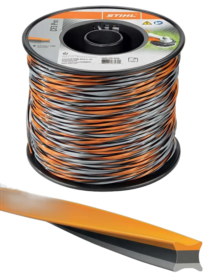 Stihl - 0000-930-4313 - Schneidfaden CF3 Pro Durchmesser 2,4 mm x 212,0 m