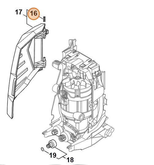 Stihl - 0000-997-2026 - Druckfeder
