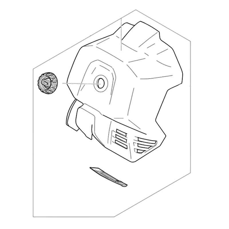 Stihl - 1124-140-1003 - Filterabdeckung