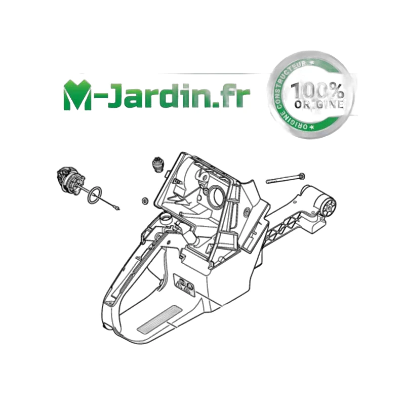 Stihl - 1124-350-0825 - Kraftstofftankgehäuse